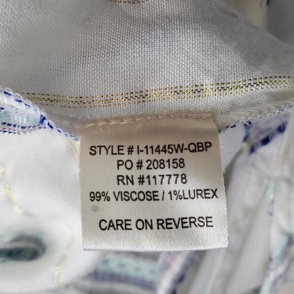 Lovestitch Metallic Blouse Size L - Picture 8 of 8